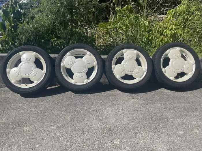 【希少・中古】リラックマホイール14インチ・4本セット