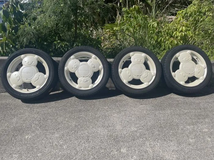 【希少・中古】リラックマホイール14インチ・4本セット
