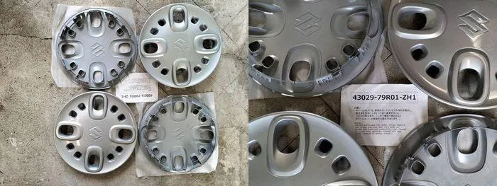 スズキスペーシア純正ホイールキャップ未使用美品