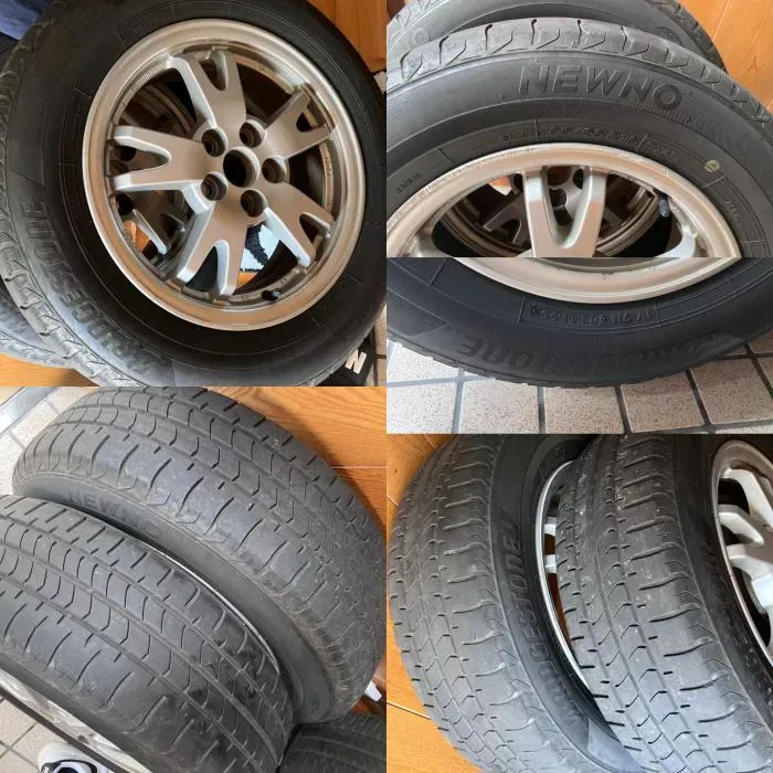 プリウス　純正ホイールタイヤ