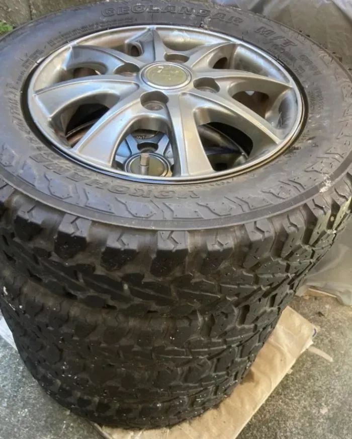 軽トラで使用　ホイール12インチ4本