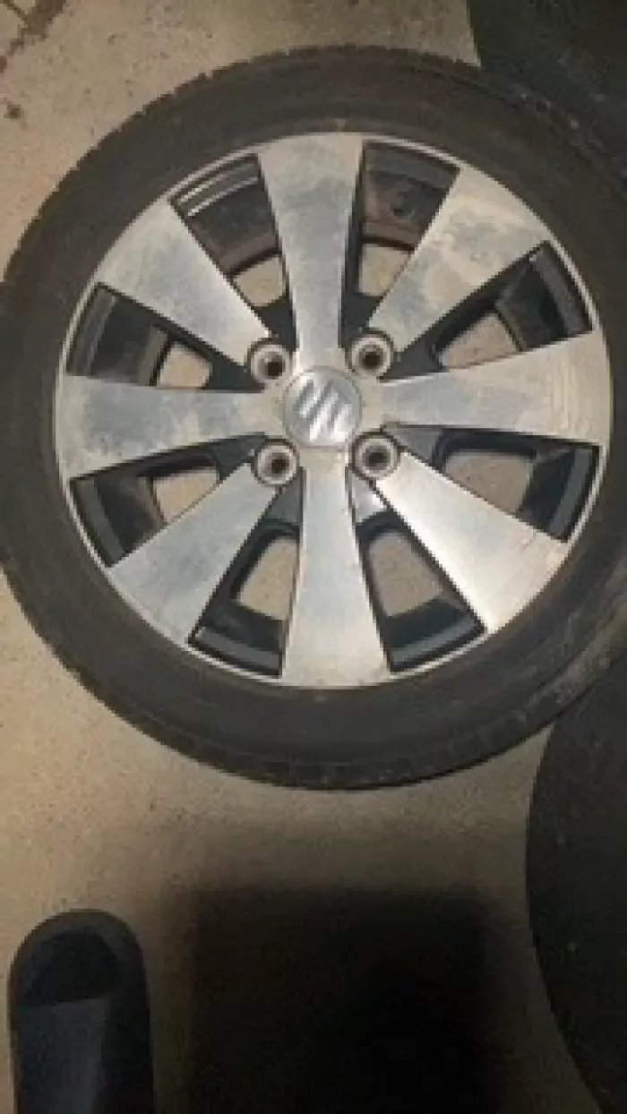 スズキ純正アルミホイール14インチ