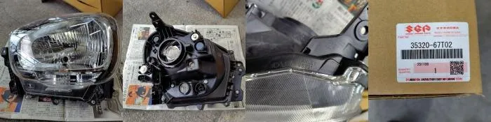 HA37S アルト 左 / ヘッドライトレンズユニット