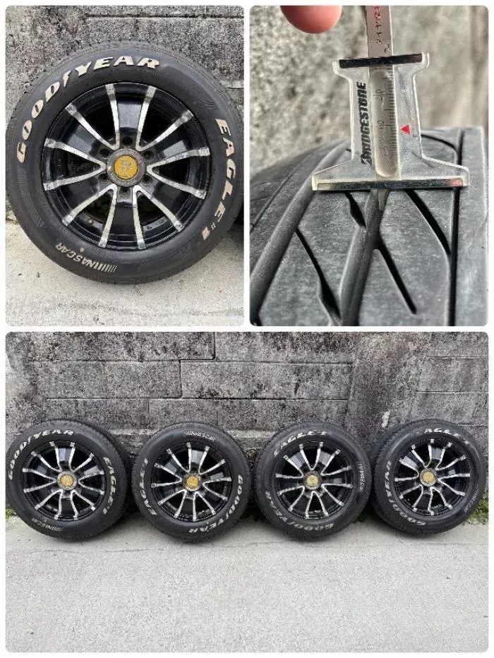 200系ハイエース　16インチアルミセット