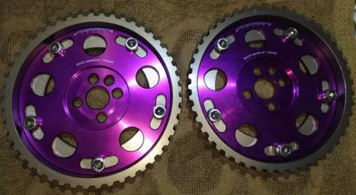 ロードスター用スライドカムプーリー