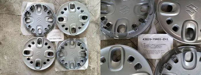 スズキスペーシア純正ホイールキャップ未使用美品