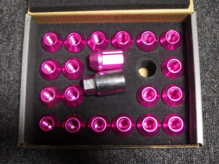 DURAX　軽量ジュラルミン　ロック＆ナット（２０個）