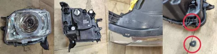 JF3系 N－BOX　左/ヘッドライトレンズ ユニット