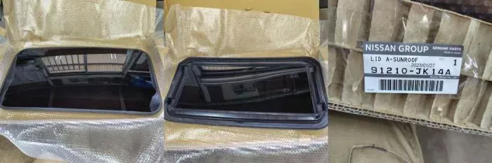 36系 スカイライン 純正サンルーフガラス