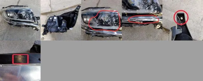 MK53S スペーシアカスタム 右 / ヘッドライトレンズ