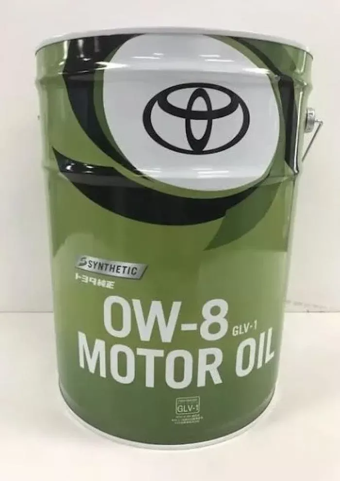 トヨタ純正オイル　0w-8 未開封　20L