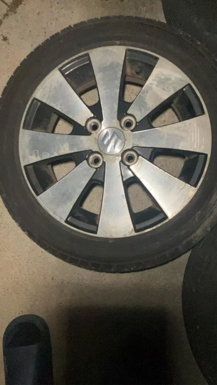 スズキ純正アルミホイール14インチ