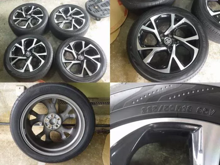 トヨタ純正１８インチタイヤホイル４本セット