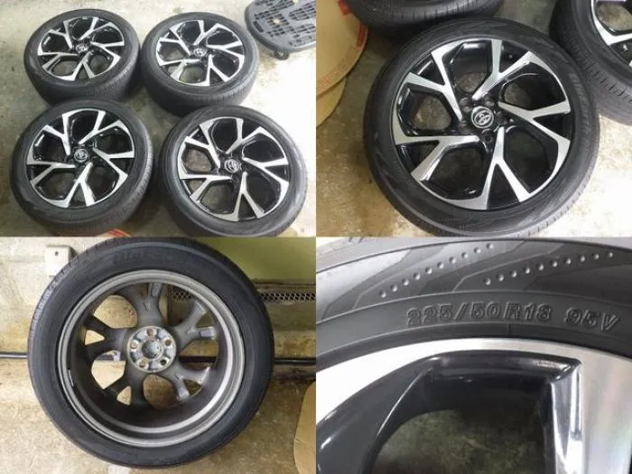 トヨタC-HR純正18インチタイヤホイル4本セット｜[売ります]車パーツ